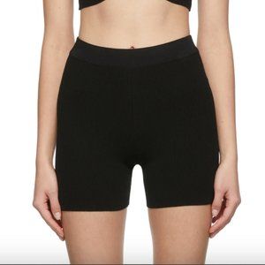 JACQUEMUS Le Short Arancia Rib Knit Shorts Black Size 38 (M) - PerfectKini - NWT